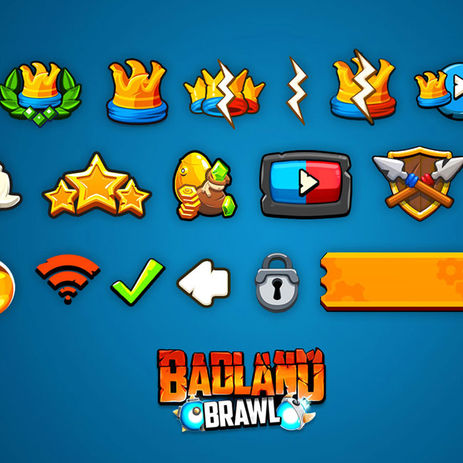 Badland Brawl UI