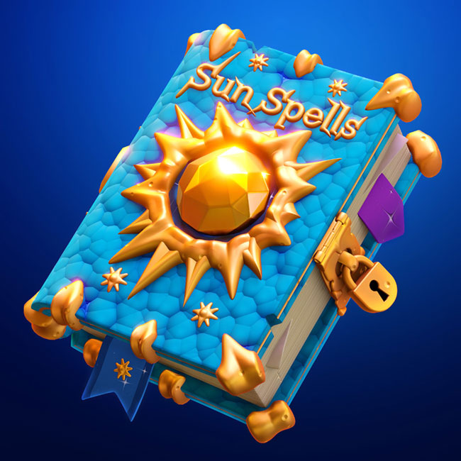 Magic Sun Spell Book